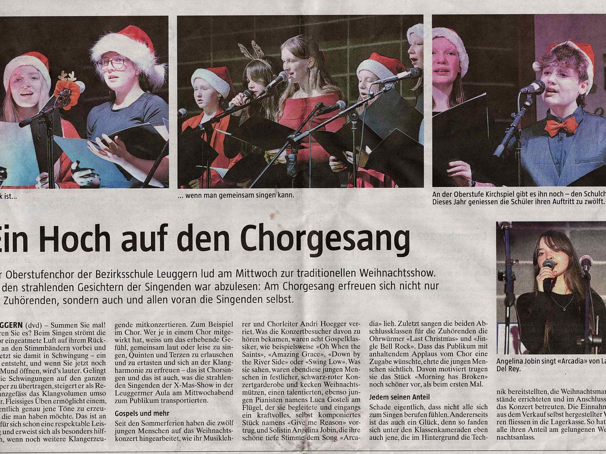 Weihnachtskonzerte