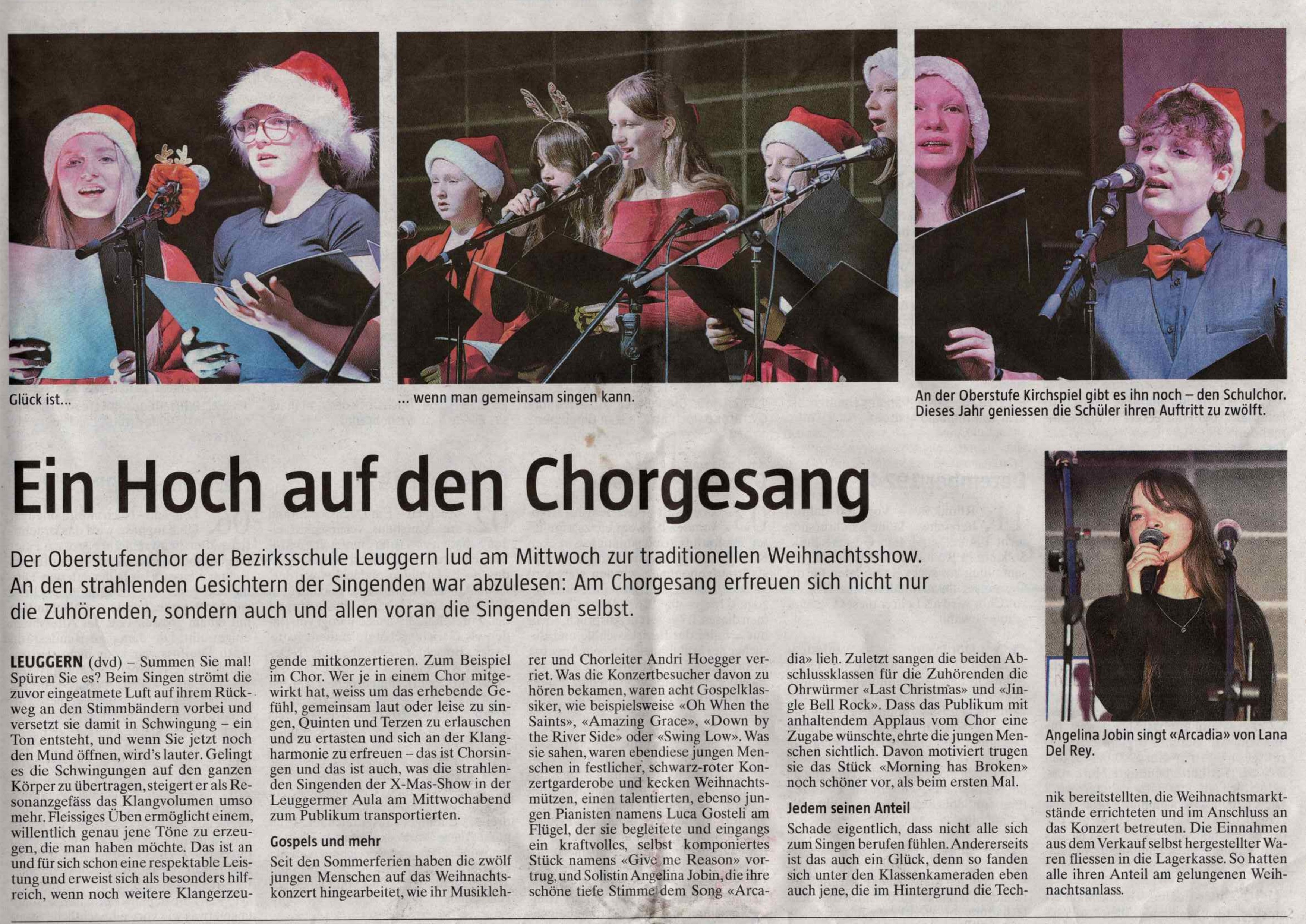 Weihnachtskonzerte